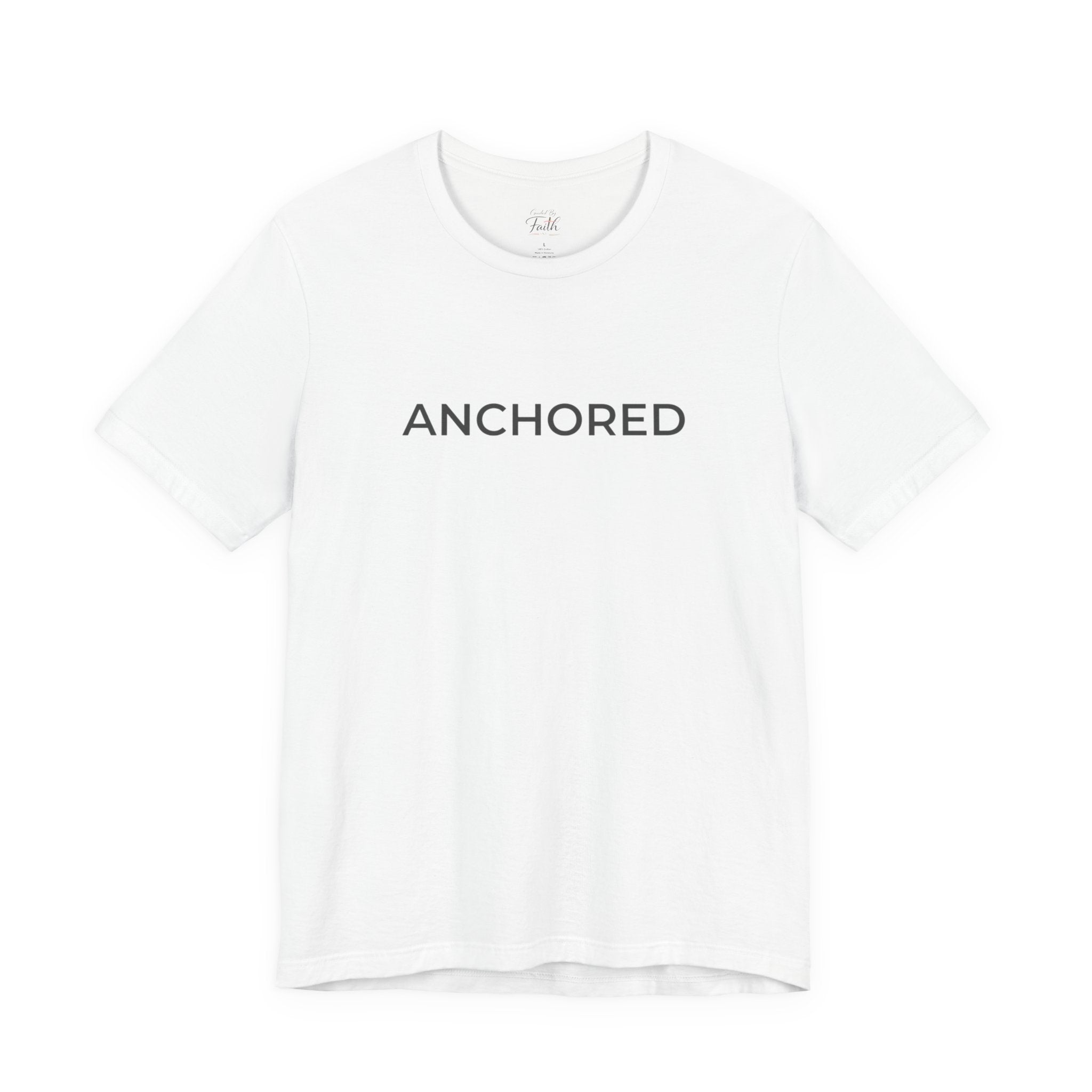 Anchored Unisex Faith-Based Tee