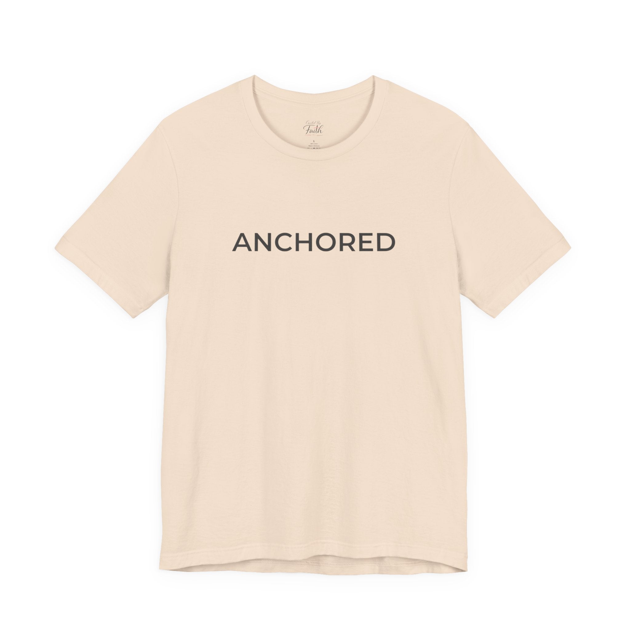 Anchored Unisex Faith-Based Tee