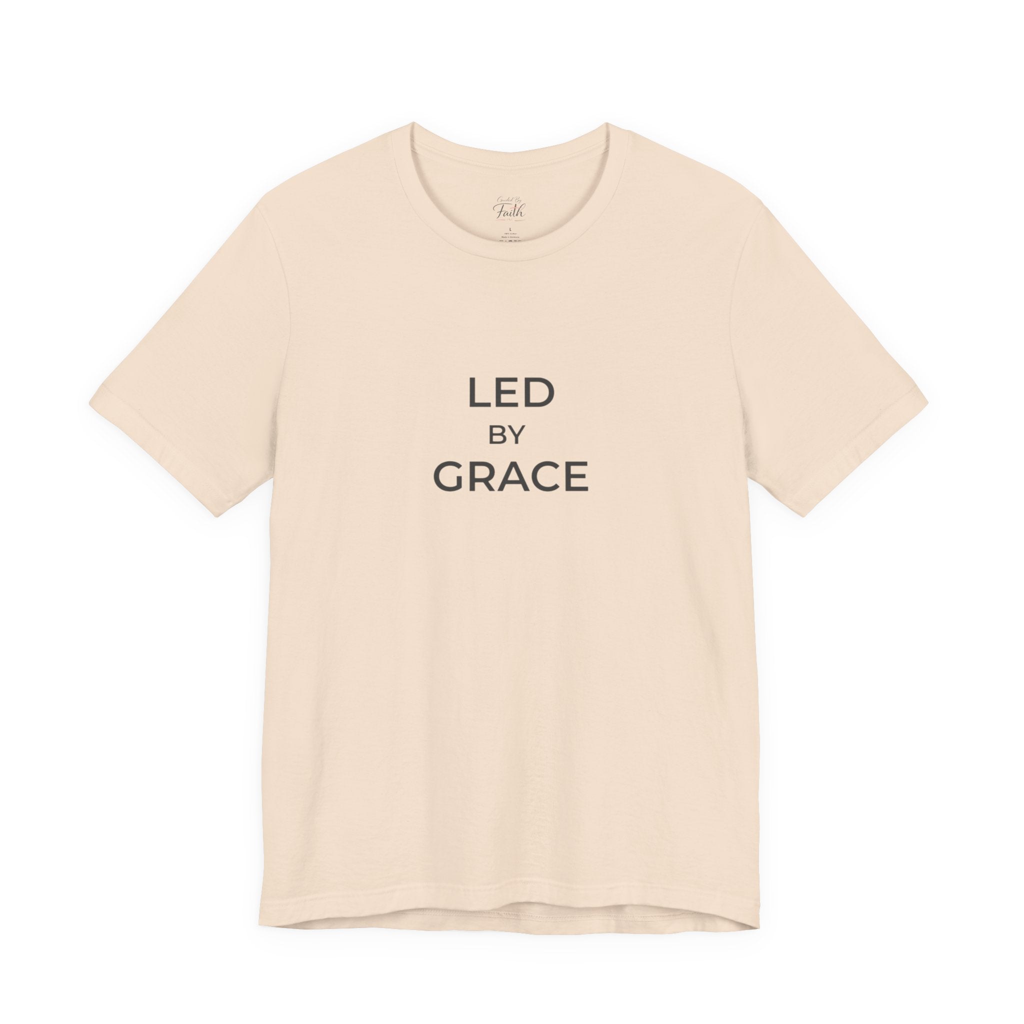 Led by Grace Unisex Christian Tee