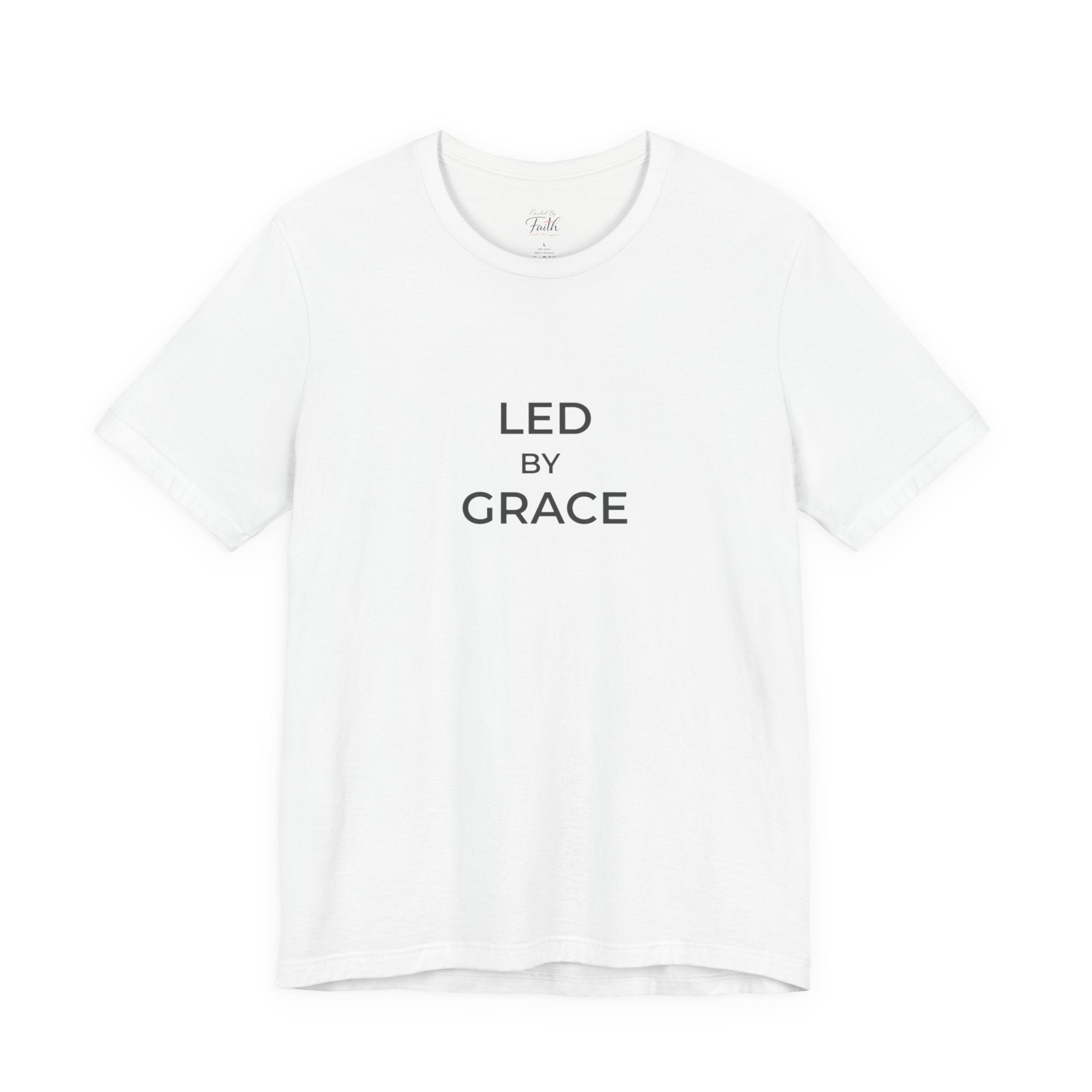 Led by Grace Unisex Christian Tee