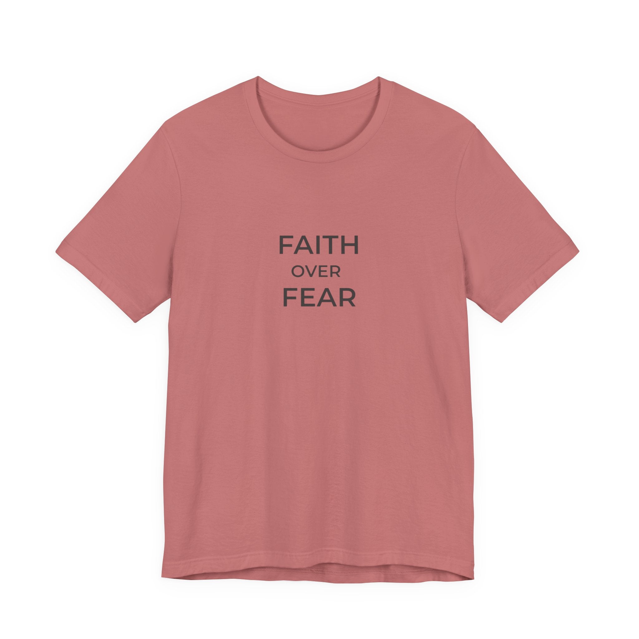 Faith Over Fear Unisex Christian Tee