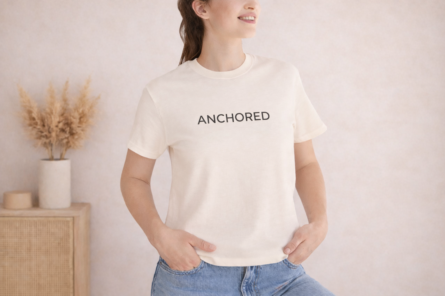 Anchored Unisex Faith-Based Tee