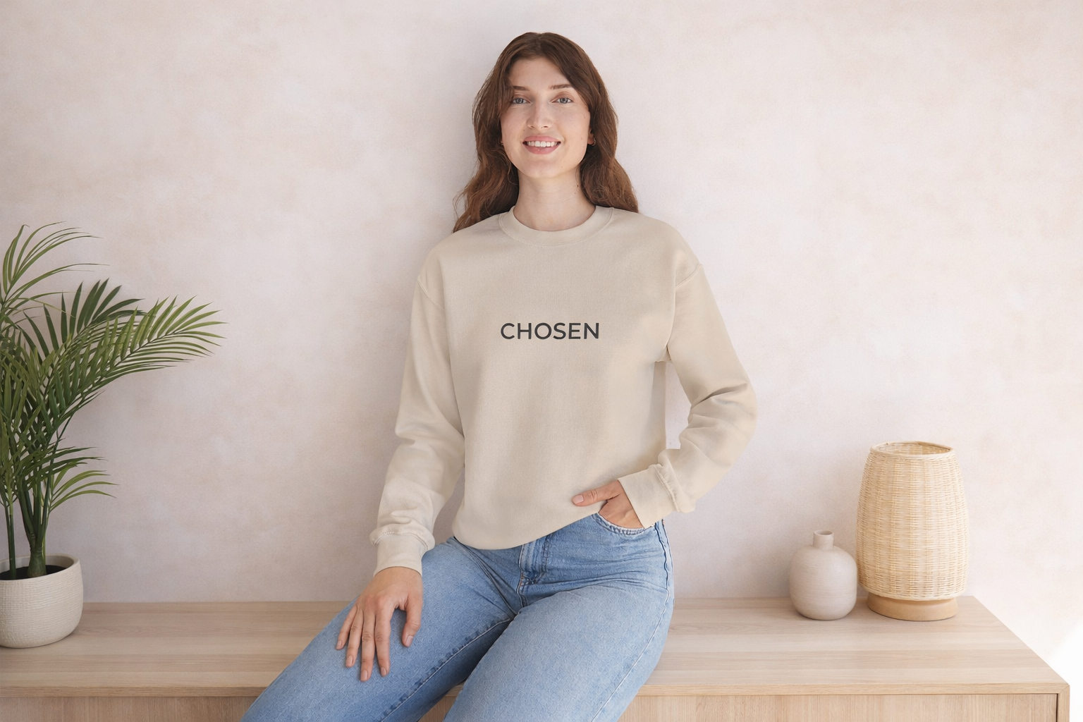 Chosen Unisex Christian Crewneck