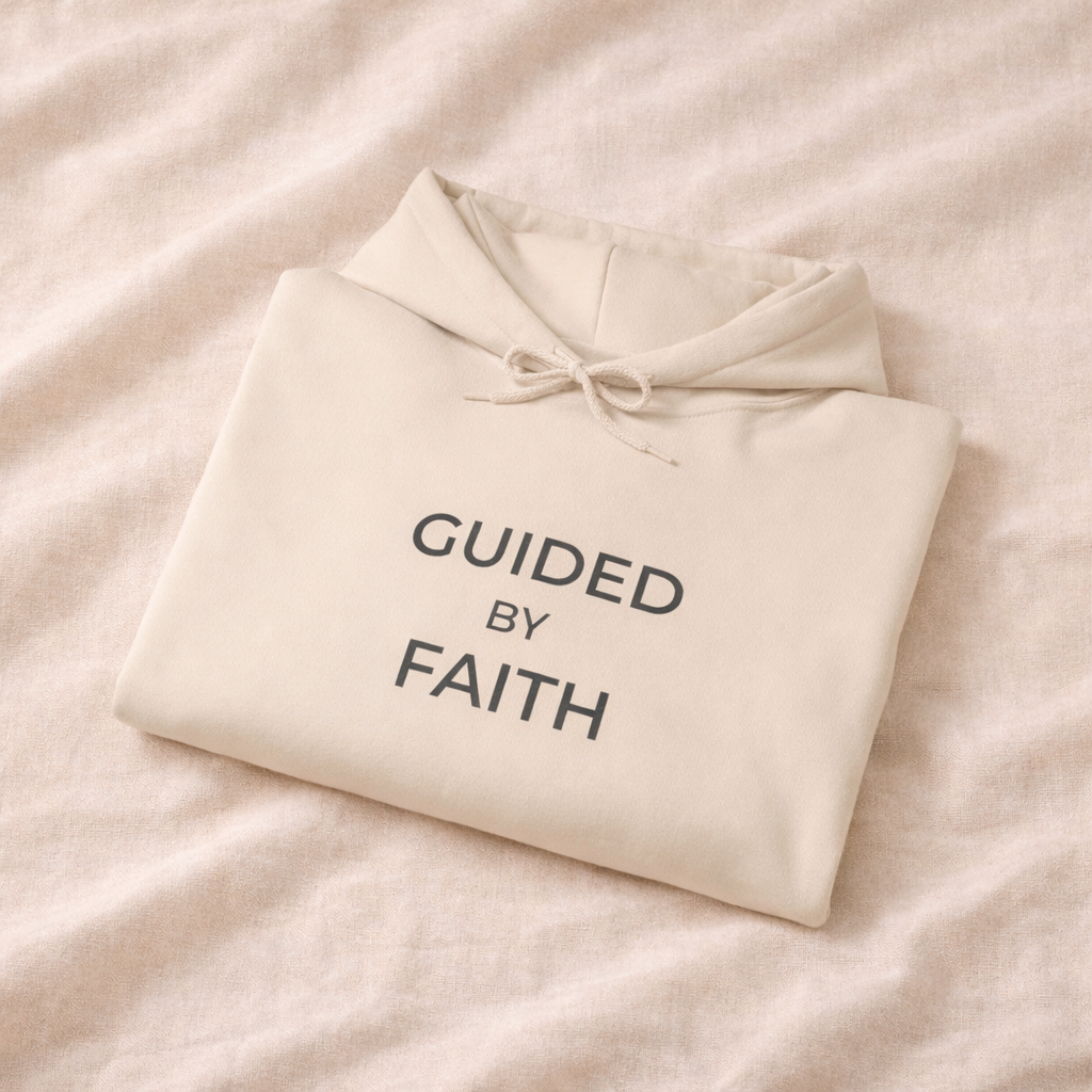 Guided by Faith Unisex Christian Hoodie