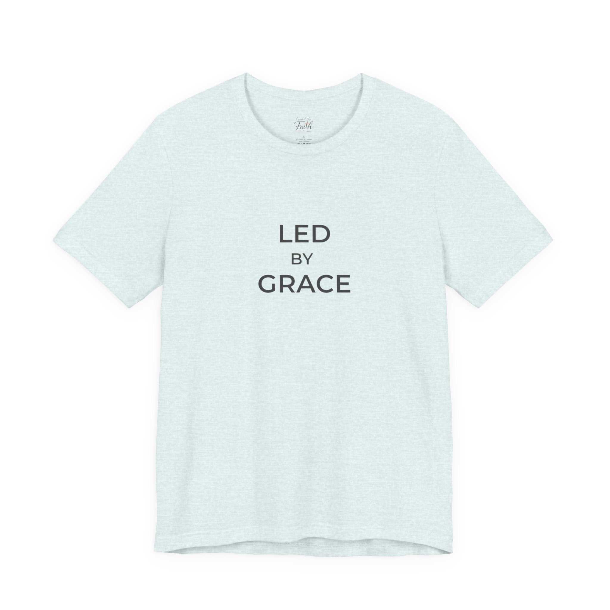 Led by Grace Unisex Christian Tee