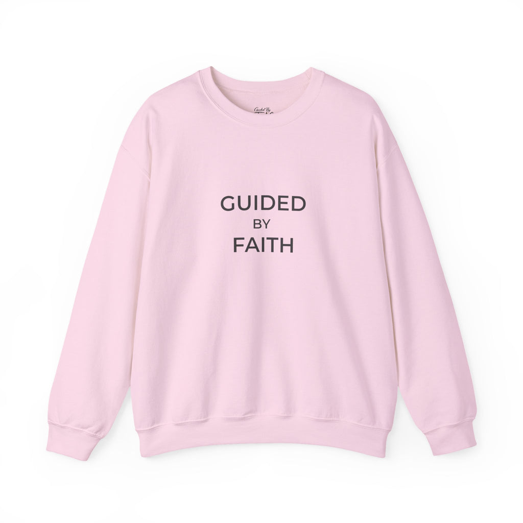 Guided by Faith Unisex Christian Crewneck