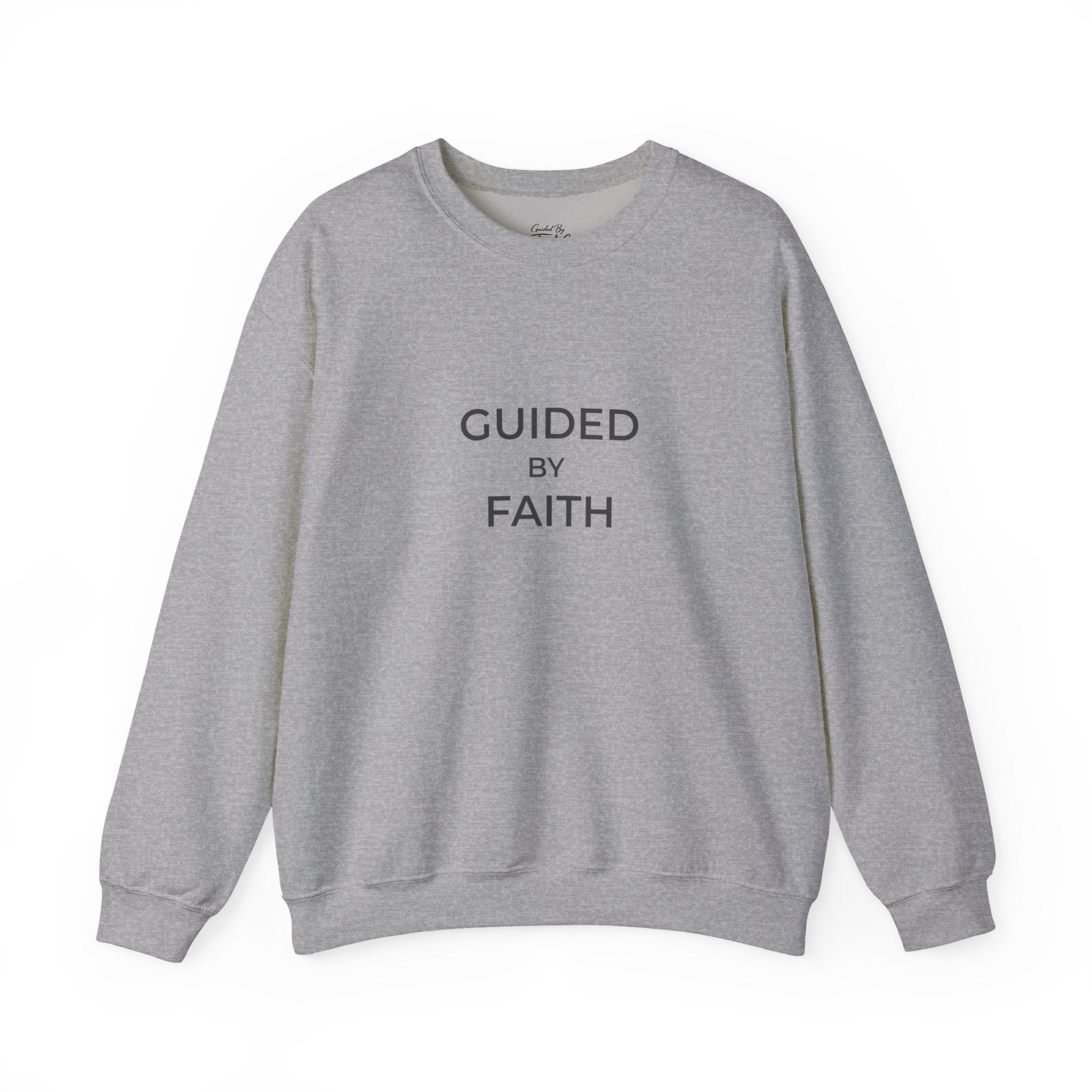 Guided by Faith Unisex Christian Crewneck