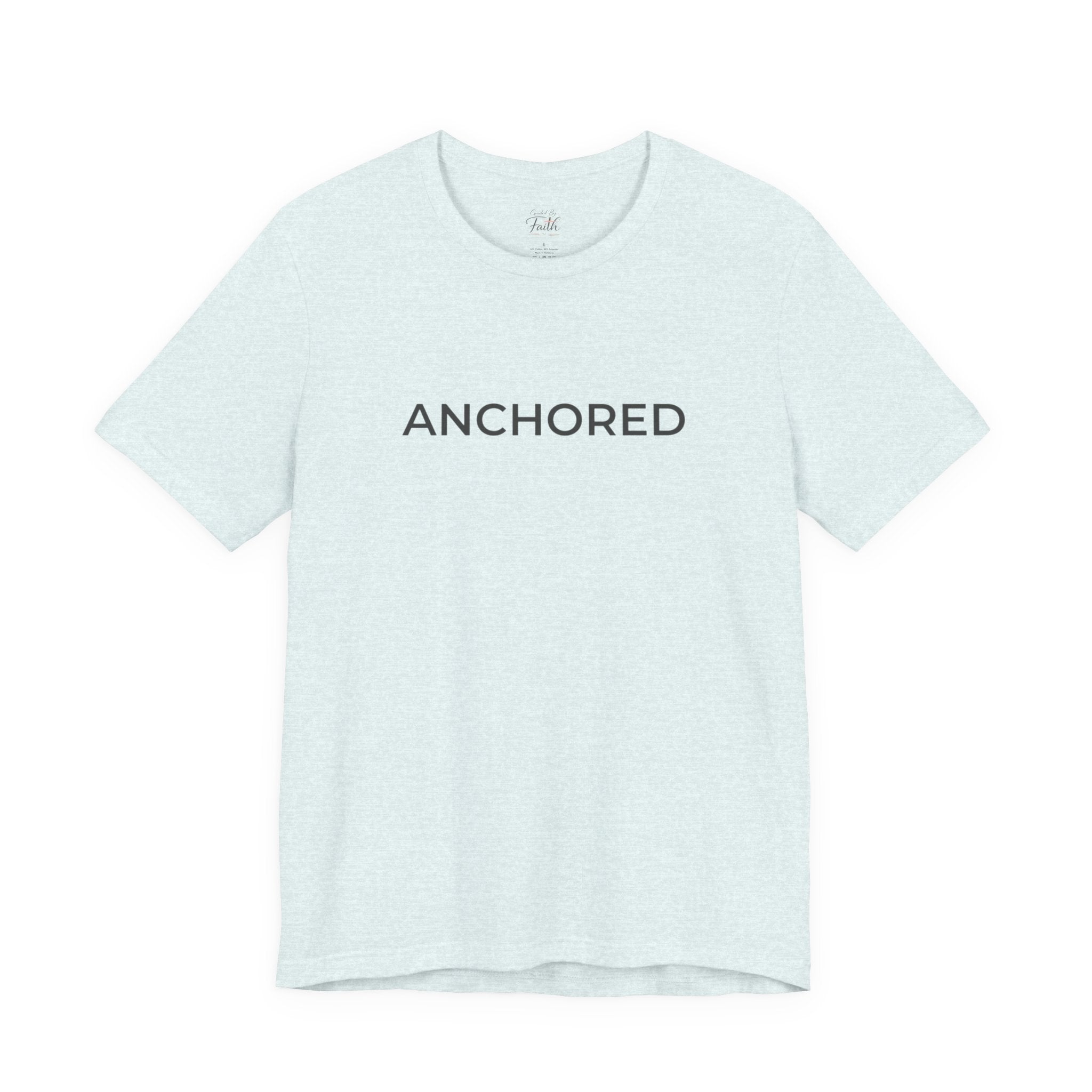 Anchored Unisex Faith-Based Tee