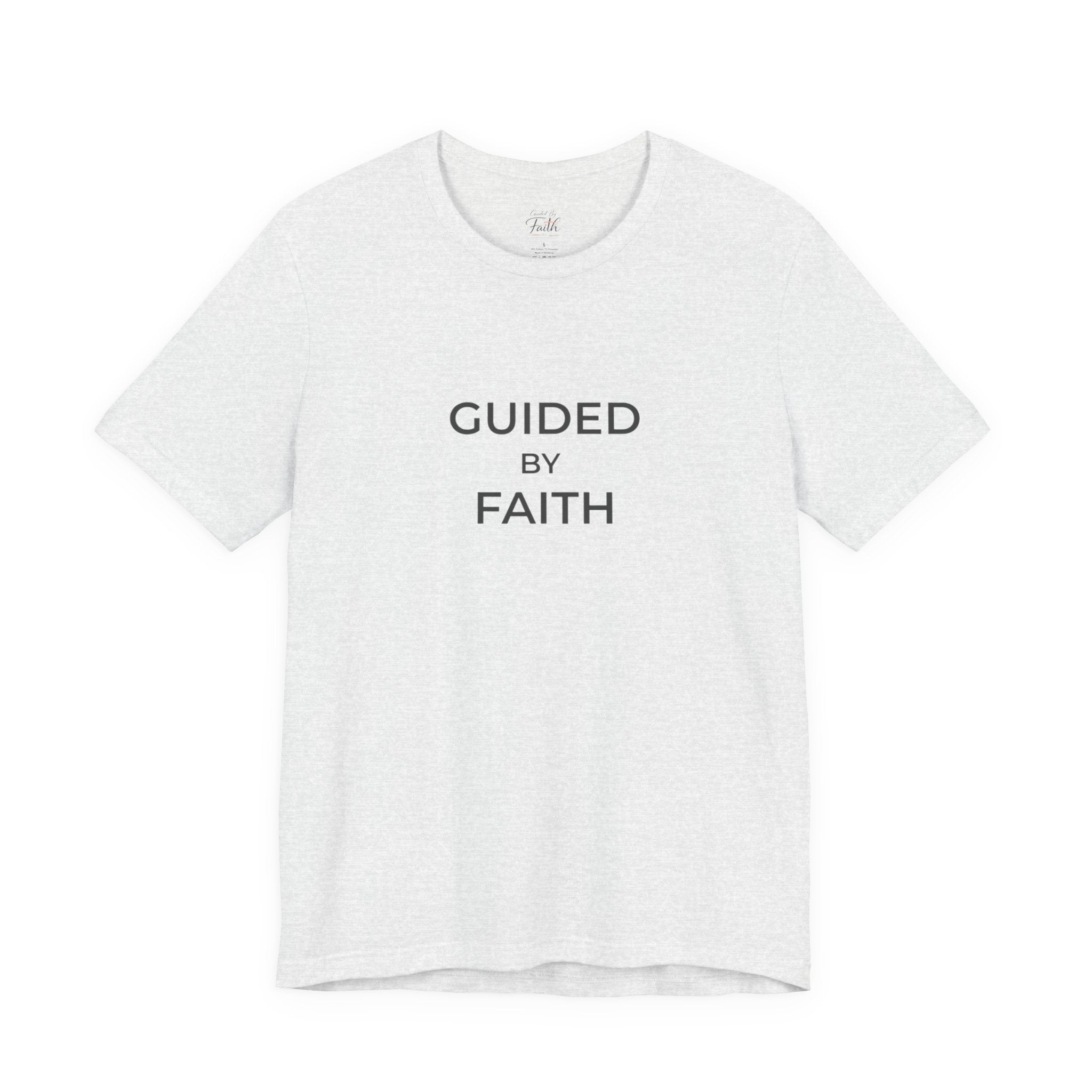Guided by Faith Unisex Christian Tee