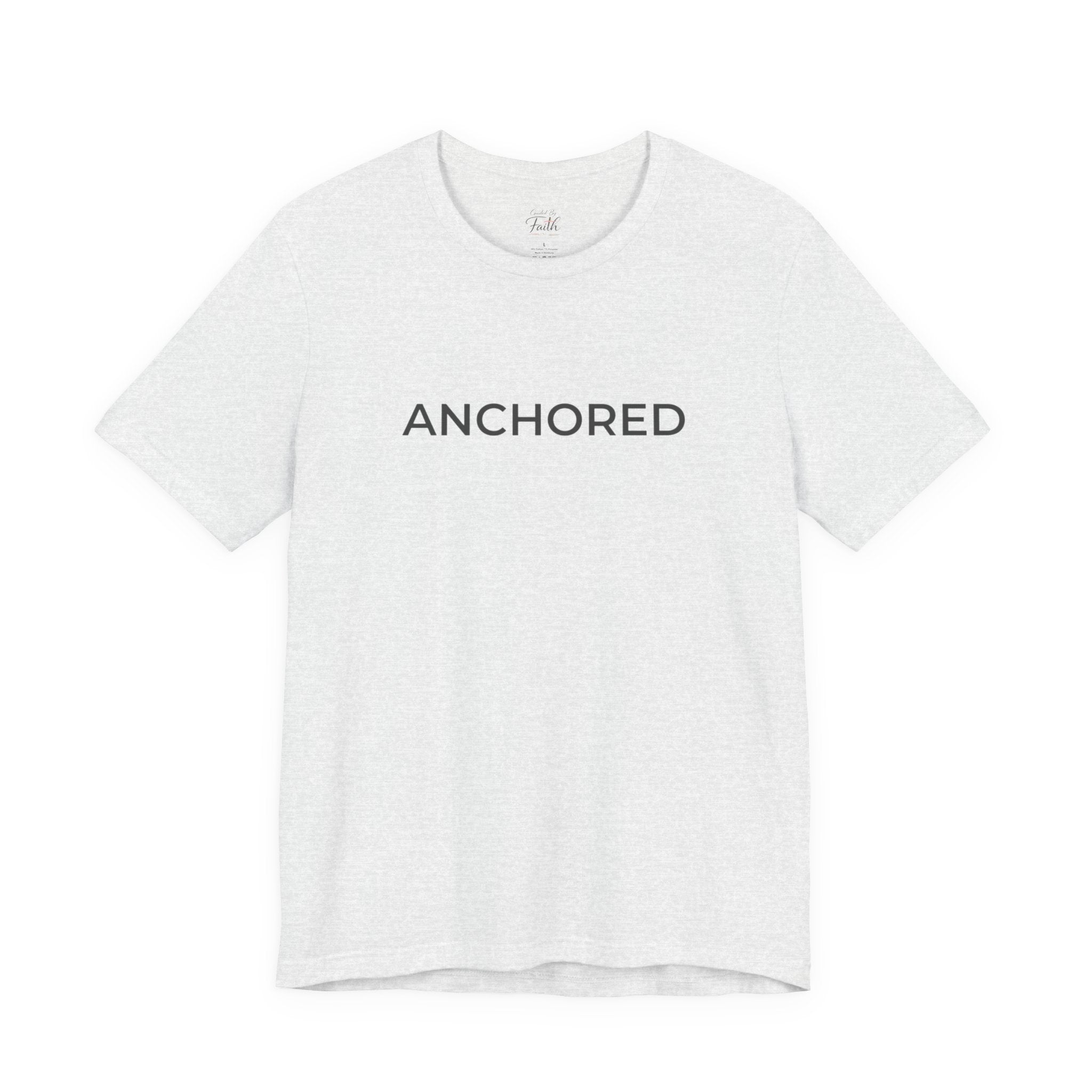Anchored Unisex Faith-Based Tee