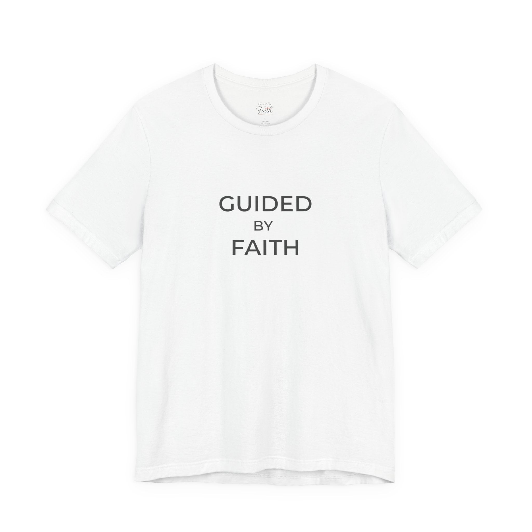 Guided by Faith Unisex Christian Tee