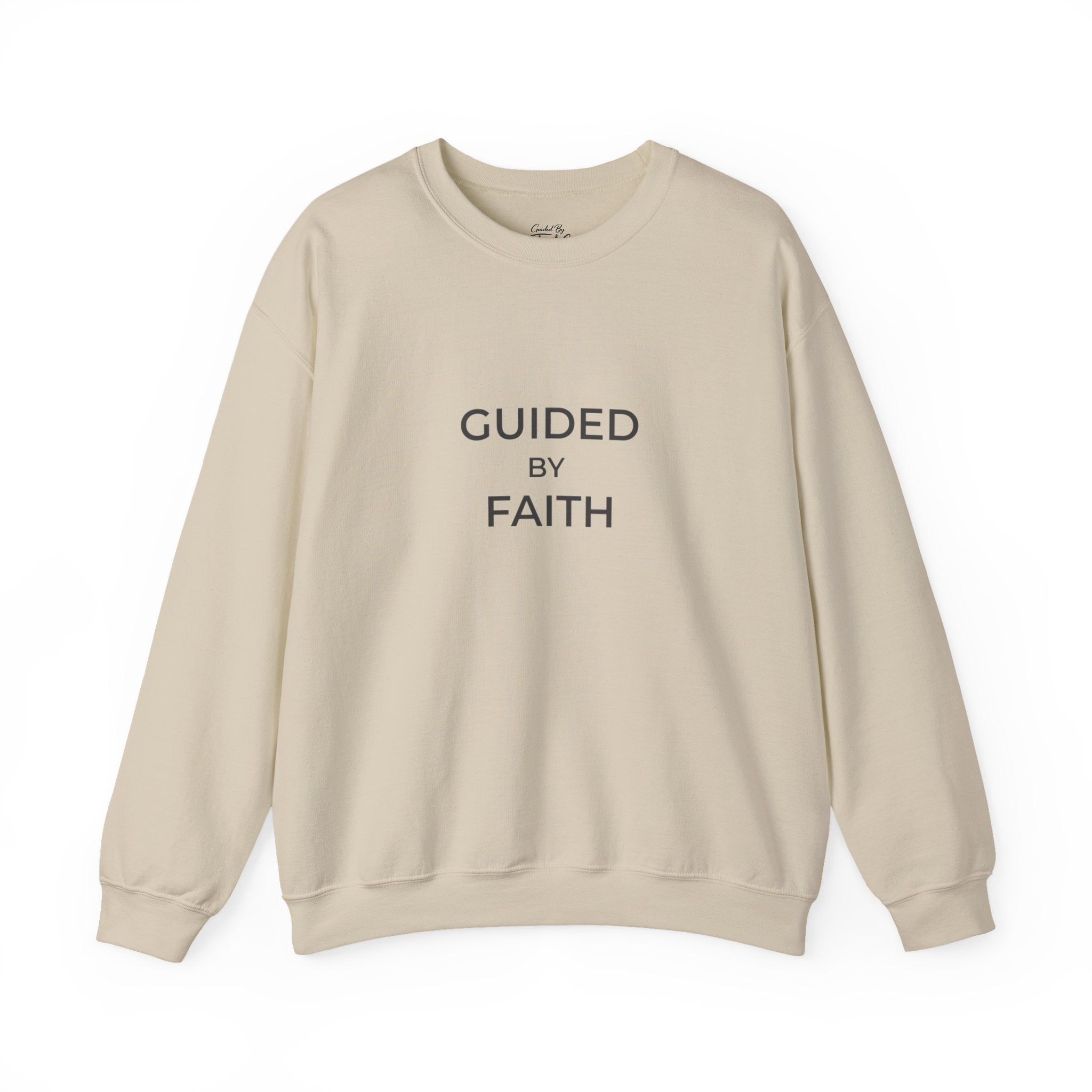 Guided by Faith Unisex Christian Crewneck