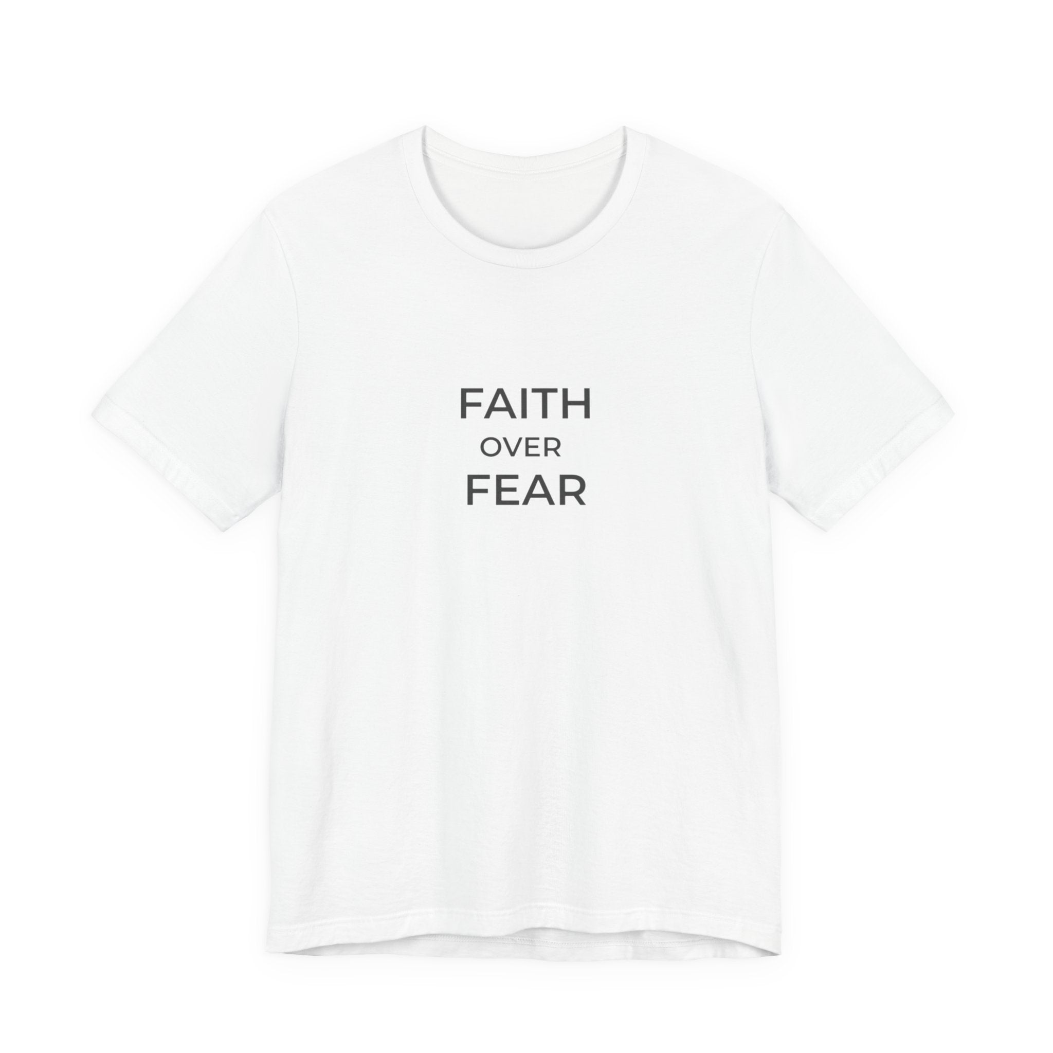 Faith Over Fear Unisex Christian Tee