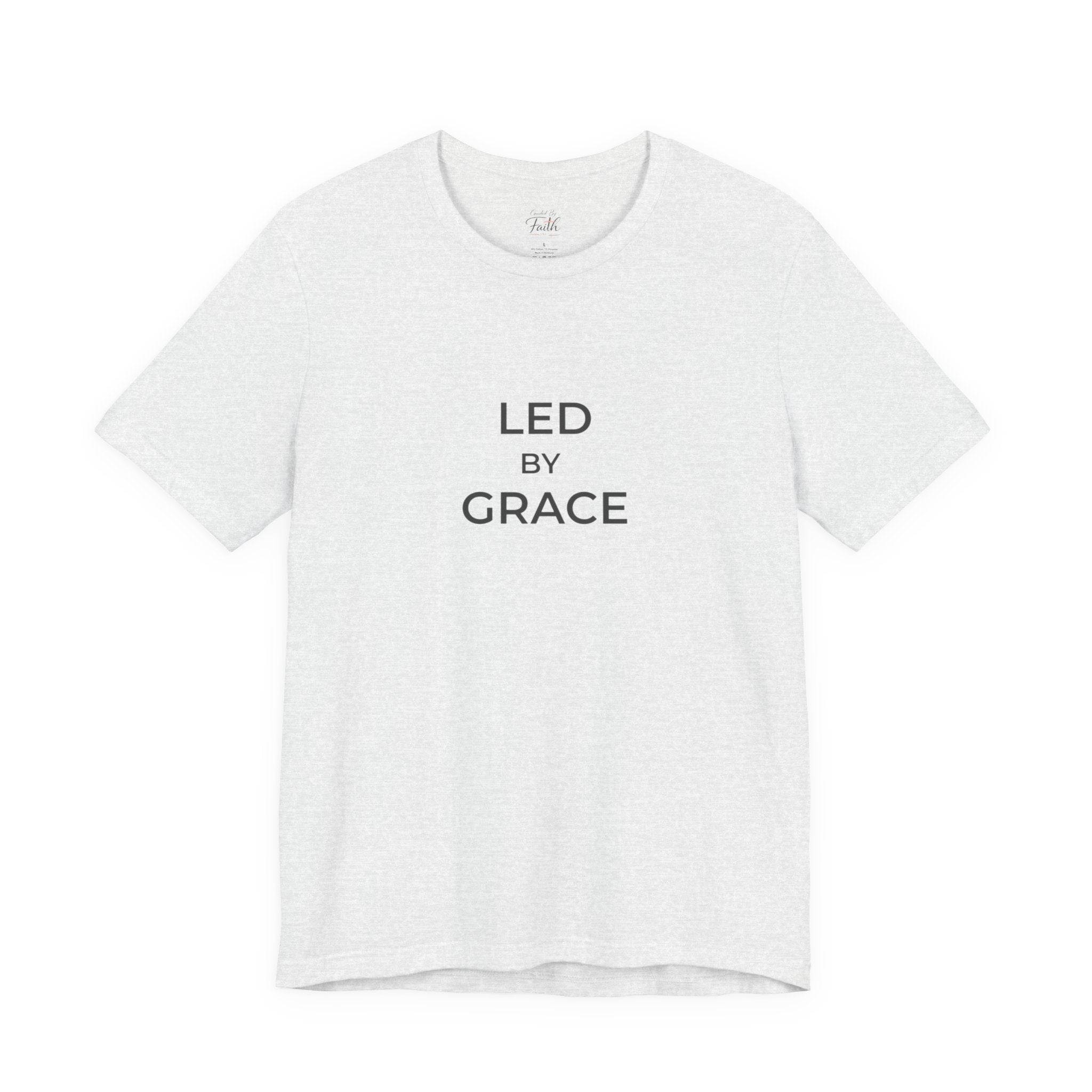 Led by Grace Unisex Christian Tee