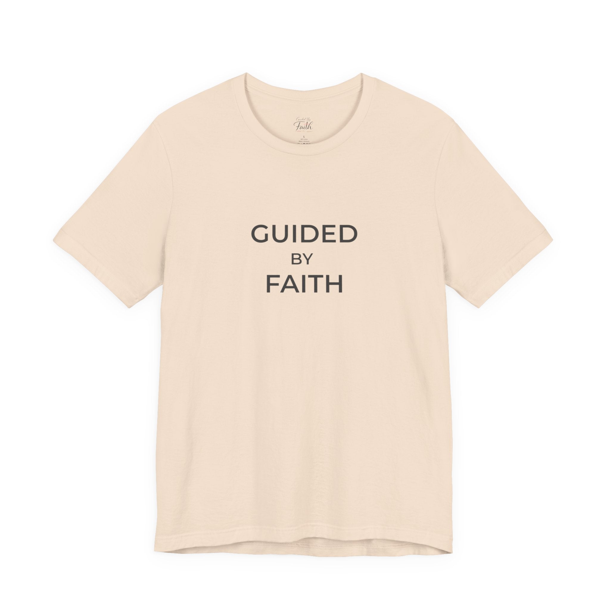 Guided by Faith Unisex Christian Tee