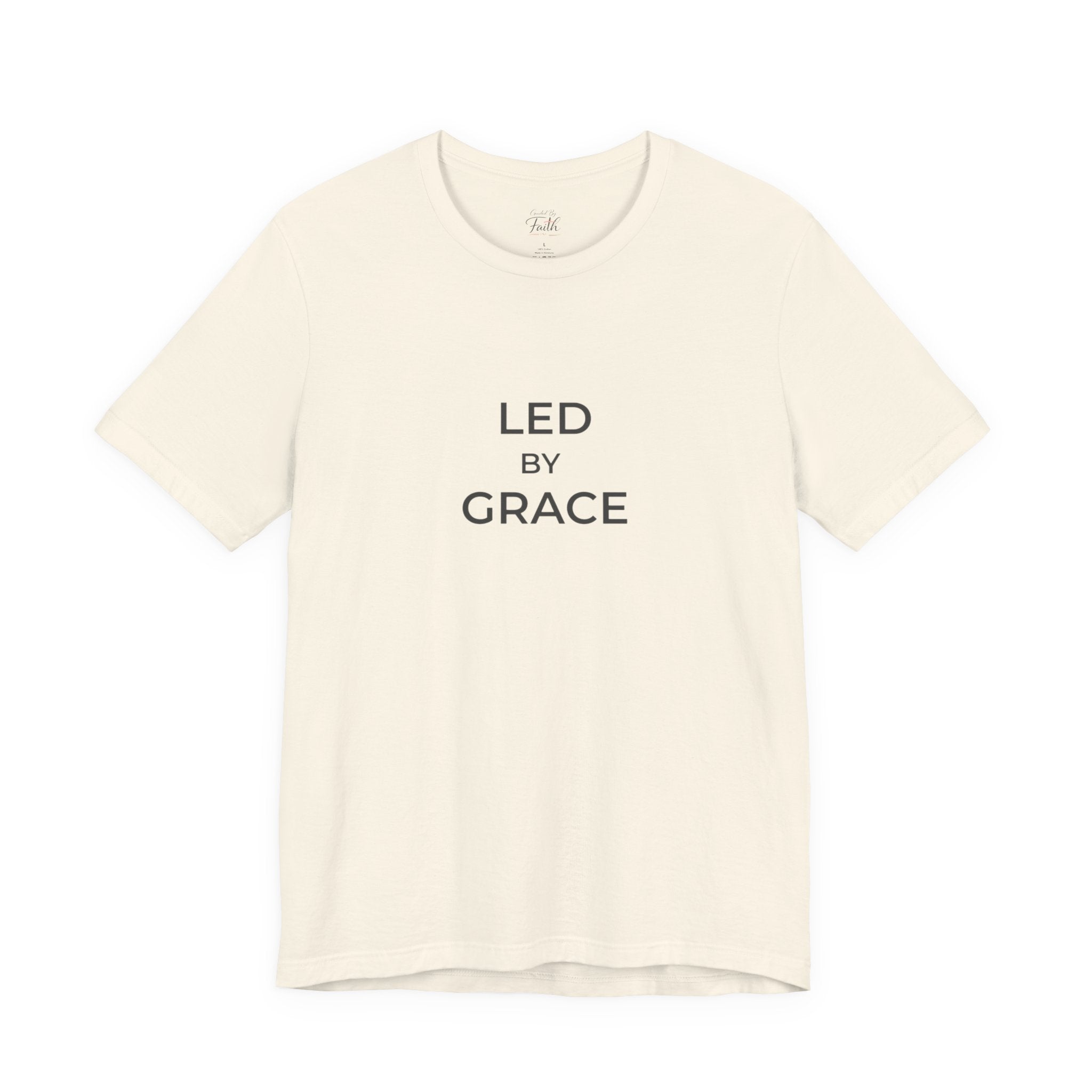 Led by Grace Unisex Christian Tee