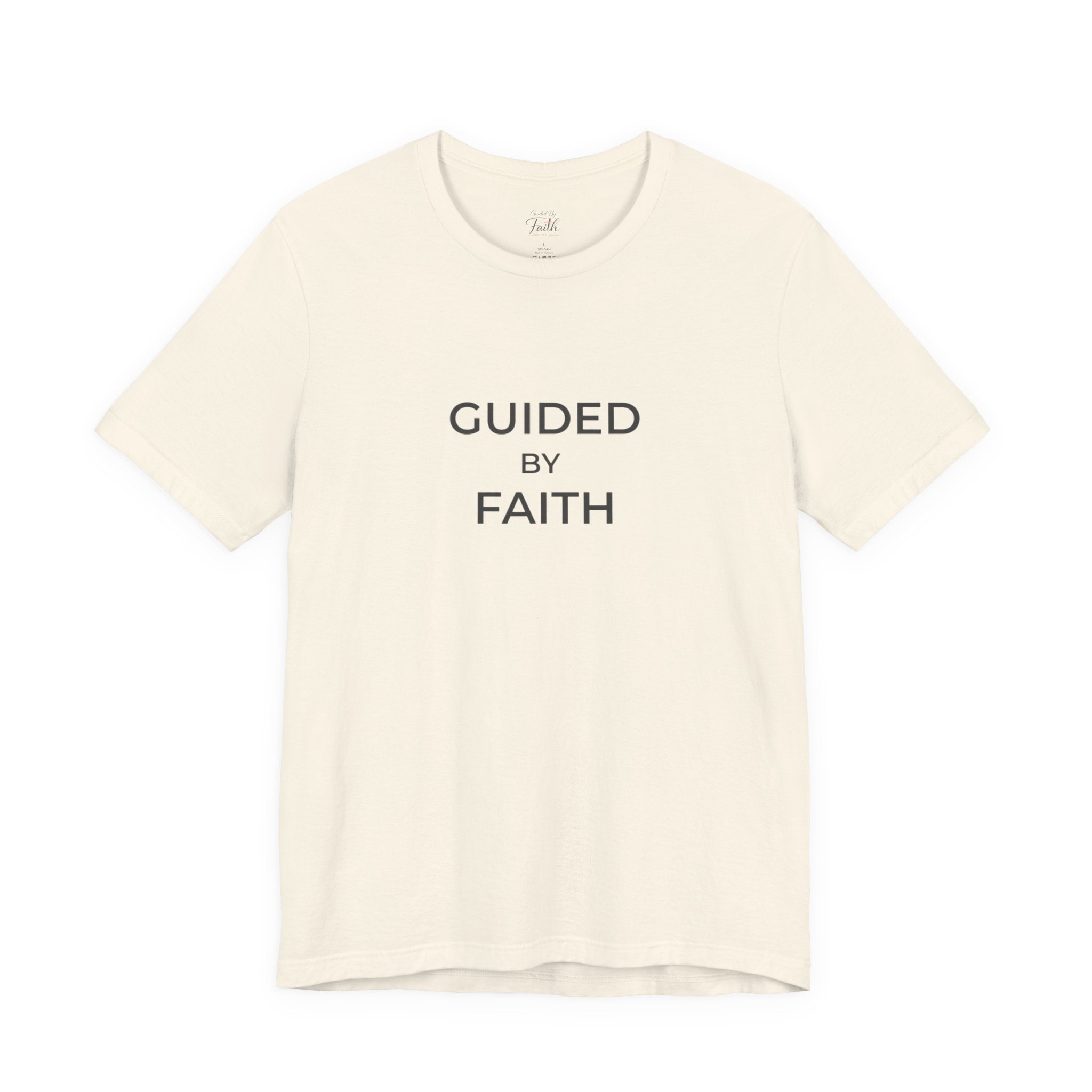 Guided by Faith Unisex Christian Tee