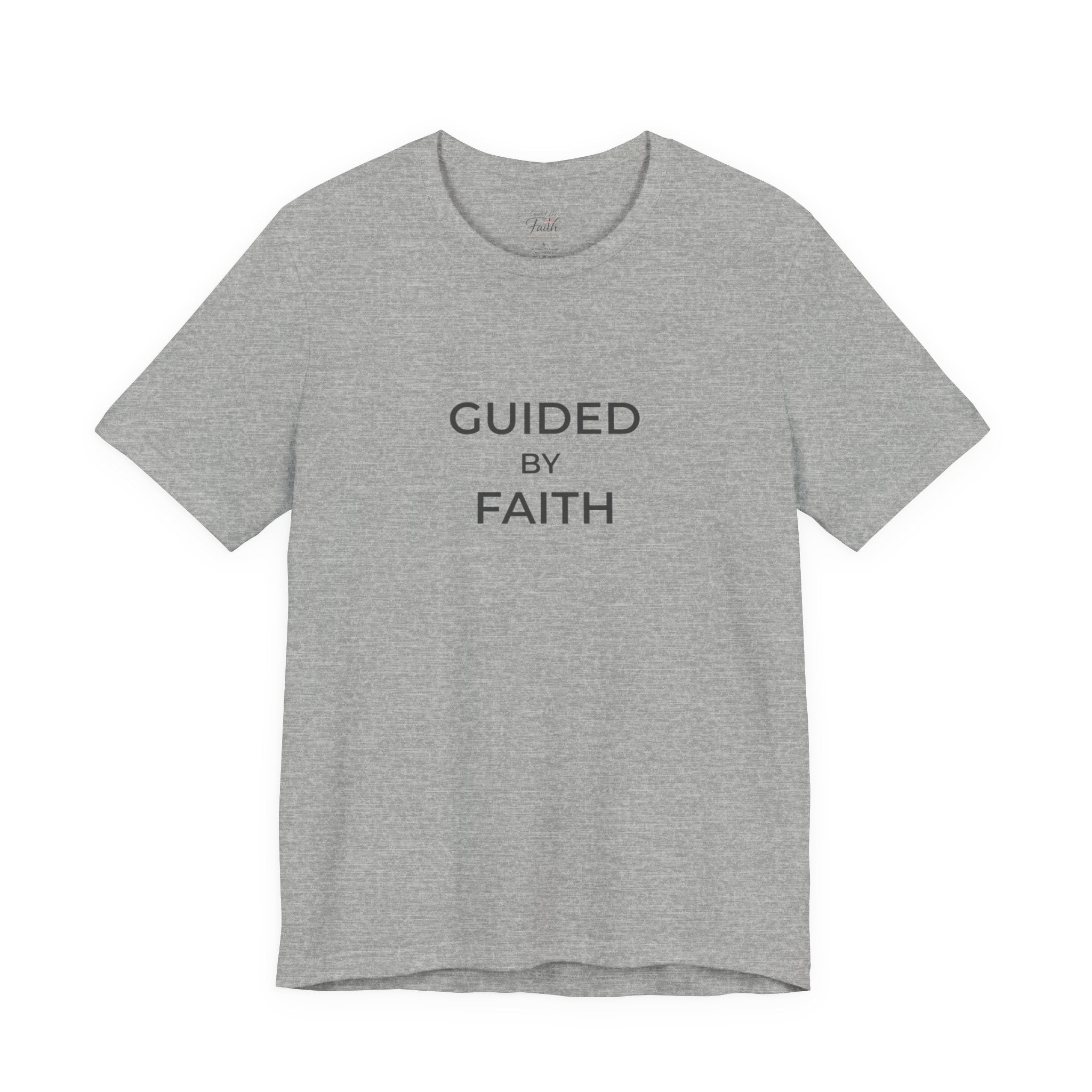 Guided by Faith Unisex Christian Tee